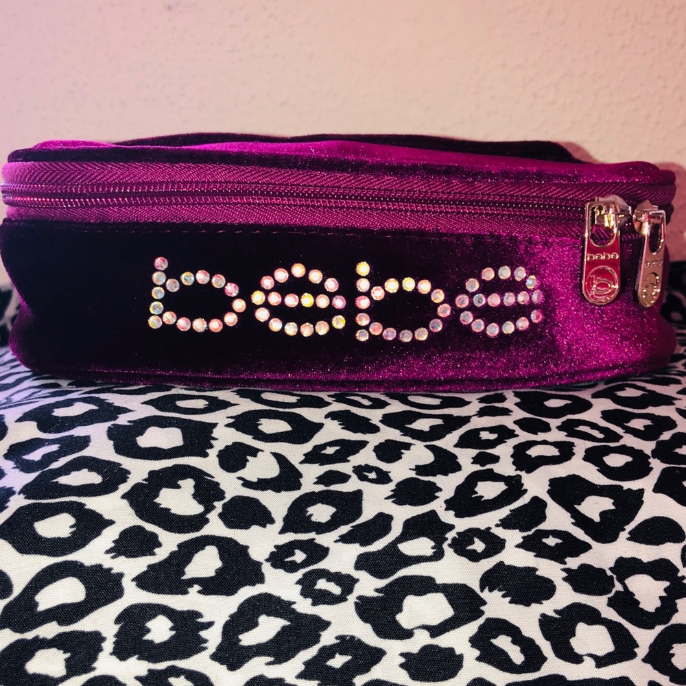 Bebe velvet cosmetic bag